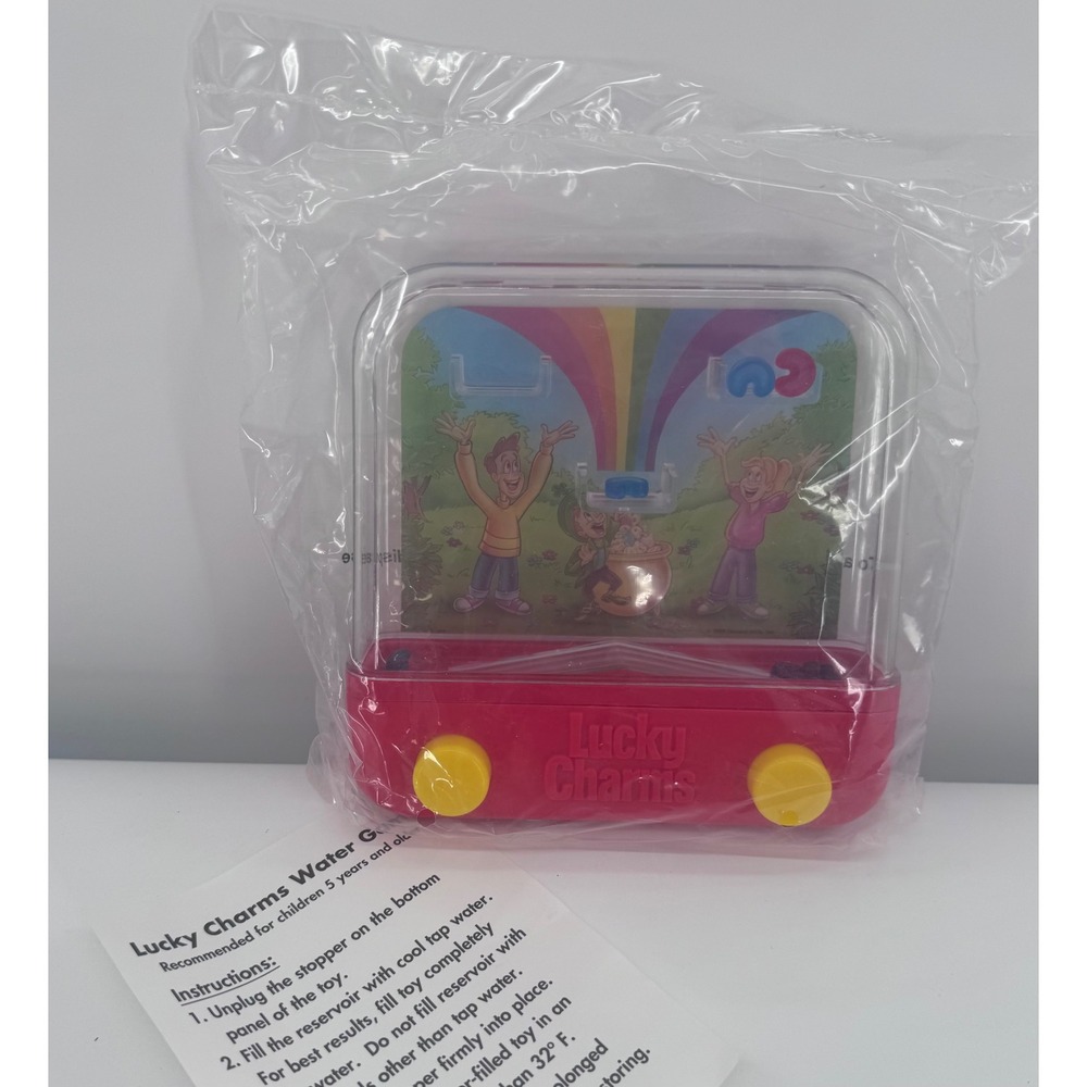 Lucky Charms Water Game Handheld Toy Kids‎ Promotional Cereal Collectible New
